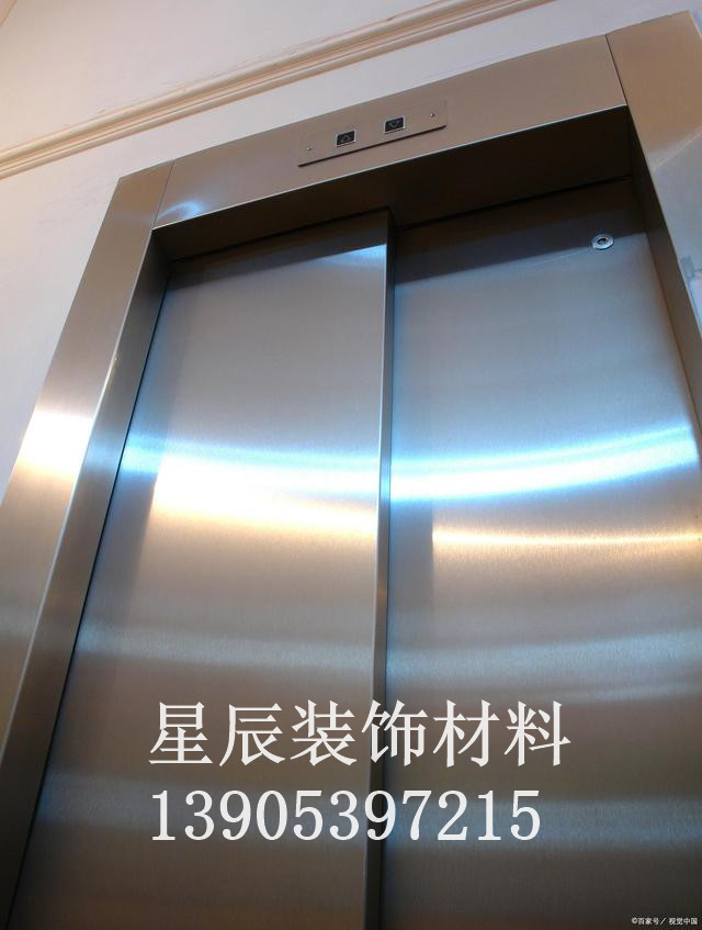 哈尔滨市小区电梯门套不锈钢门套 - 厂家